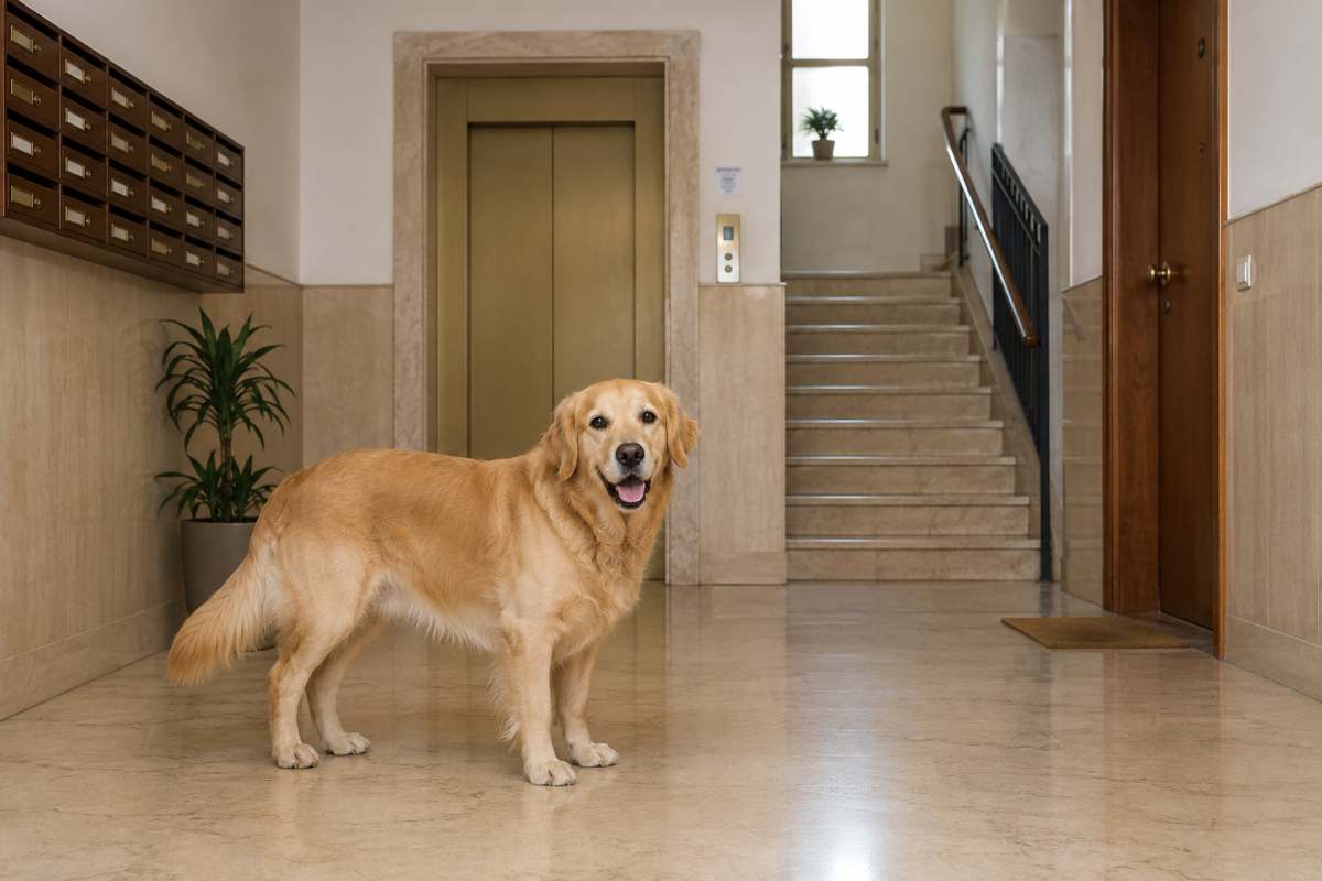 cane in condominio